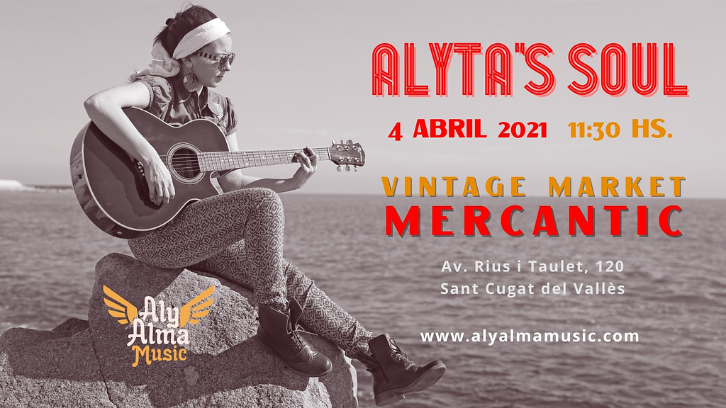 Cartel Alyta's Soul - Concierto en Mercantic