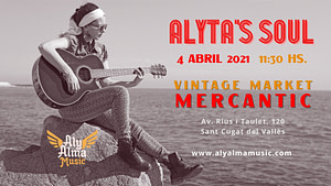 Cartel Alyta's Soul - Concierto en Mercantic