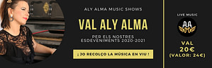 Val 20 per als nostres concerts - Aly Alma Music